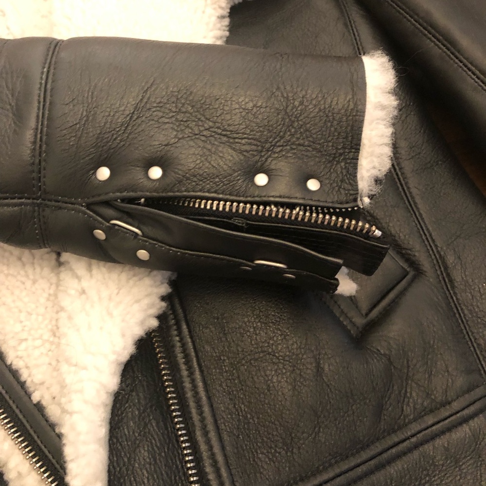 IRO Dafny Shearling Coat - Picture 8 of 8
